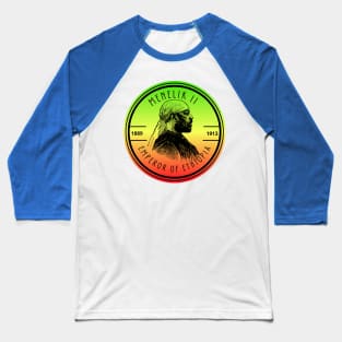 Menelik II Baseball T-Shirt